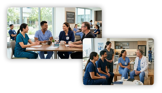 Cuidado integral del equipo de salud